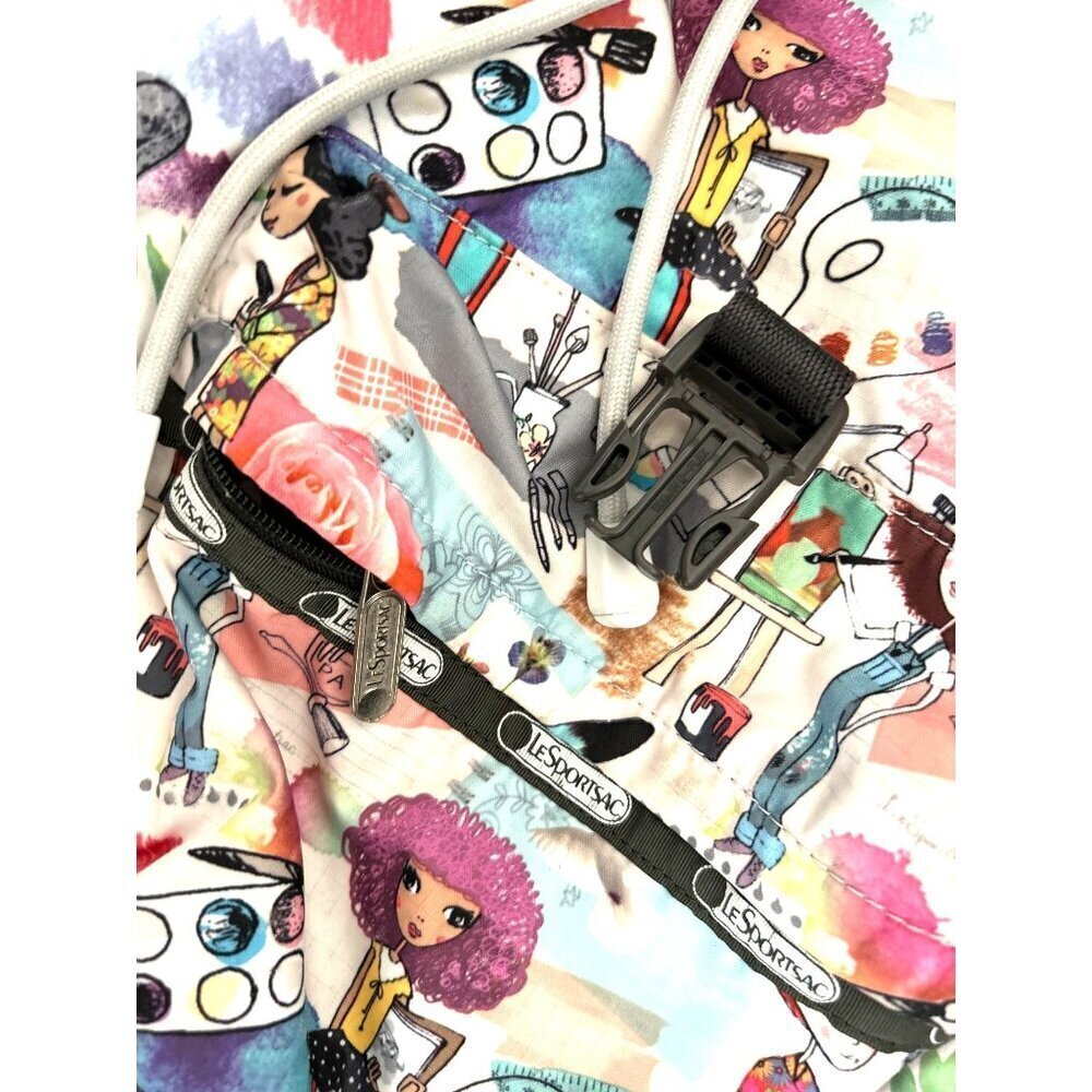 Moomin Lesportsac Backpack Large Print All Over - Gem